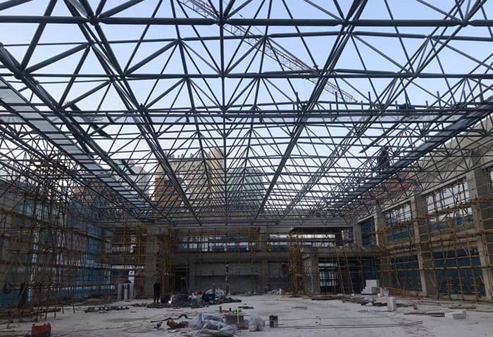 鞍山电厂网架加工