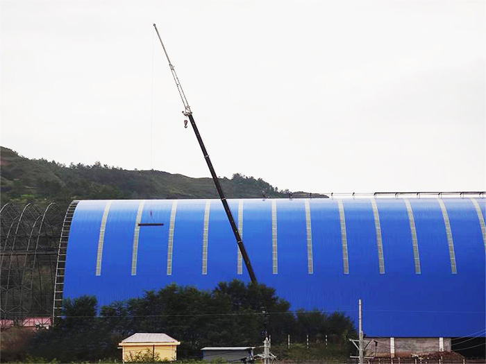 鞍山煤棚网架工程